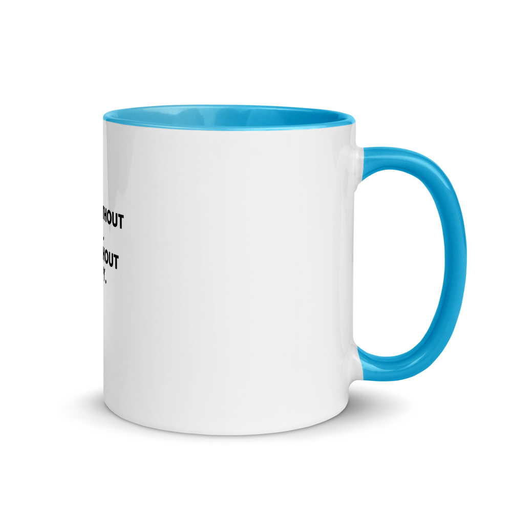 "Write without fear" Colour Mug - Image 11