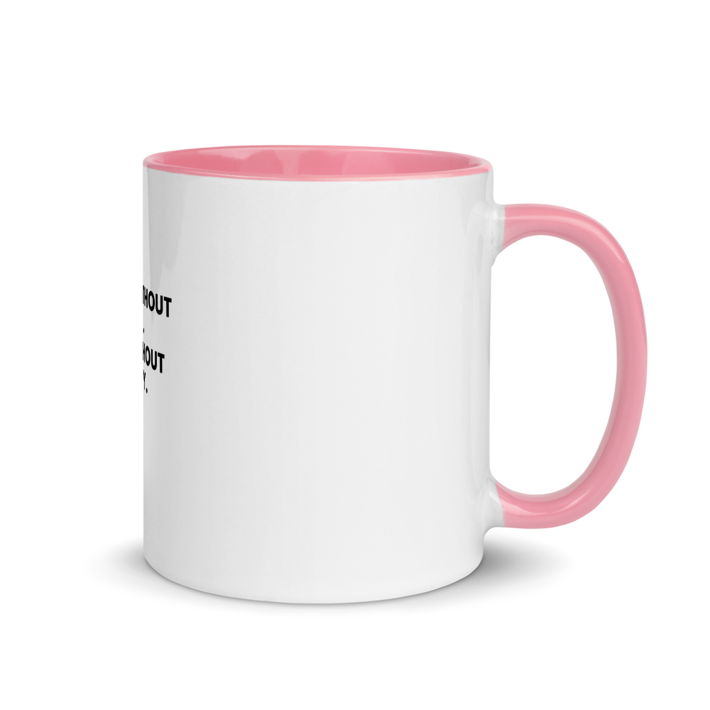 "Write without fear" Colour Mug - Image 14