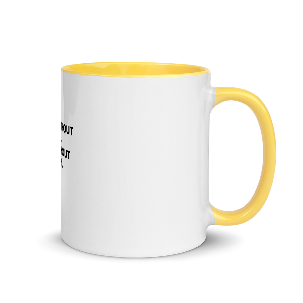 "Write without fear" Colour Mug - Image 17